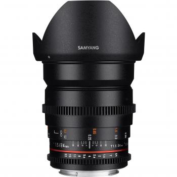 Samyang F1312808101 - Objetivo para vídeo VDSLR para Samsung NX