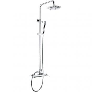 Conjunto de ducha monomando Milos Imex BDYS045