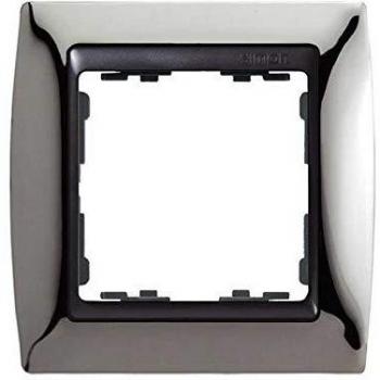 Simon - 82814-67 marco 1elem s82 grafito metal noble acero osc Ref. 6558267159