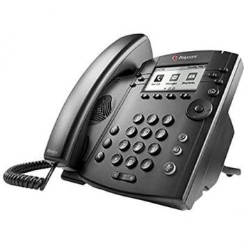 Polycom Voz IP Vvx 310Microsoft Skype For Business/Lync Edition - Teléfono VOIP, Color Negro