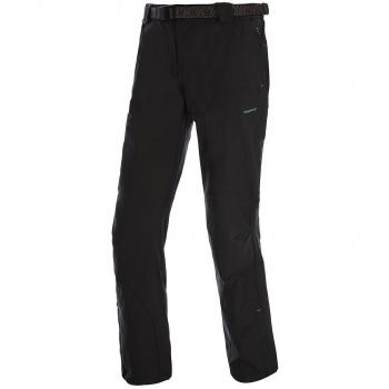 Trangoworld Luleya Pant. Largo, Mujer, Negro/Negro, 2XL