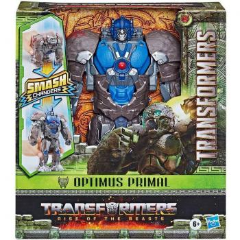 Transformers Smash Changer Optimus Primal - Rise of the Beasts Action Figure 23 cm