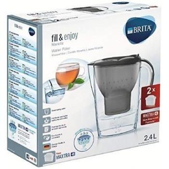 Brita Marella Grafito Jarra con 2 Filtros