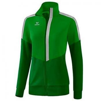 Erima Worker Squad Women's Jacket Fern Green / Emerald / Silver Grey