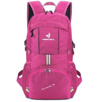 NEEKFOX Mochila ligera y compacta para viaje, excursionismo o uso diario, Mochila para acampar plegable de 35 L, Mochila deportiva ultraligera para exteriores