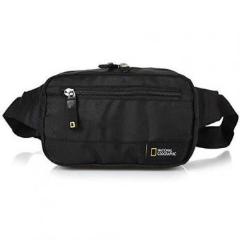 NATIONAL GEOGRAPHIC Bolso Bandolera, Adultos Unisex, Negro