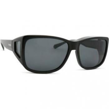 Polaroid PLD 9016/S Unisex Polarized Sunglasses - Black Frame with Grey Lenses