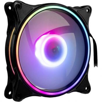 Argus RS-081 RGB 120mm Ventilador de Carcasa para Ordenador con Iluminación LED