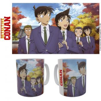Taza Cerámica Original de Detective Conan - Shinichi y Ran 320 ml