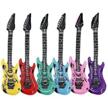 Alsino Guitar Aire Inflables guitarras Rock Star Guitarra Rock N Roll Guitarra eléctrica Aire Guitarra