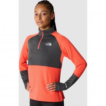 Forro polar de trail running para mujer The North Face 1/4 Zip Run