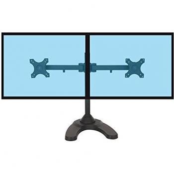 Soporte de Mesa Kimex para 2 Monitores de 13 a 24 VESA 100x100 Máx. 10Kg