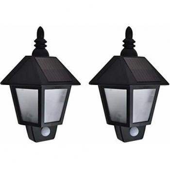 vidaXL Outdoor Solar Lamp Set 6 pcs Fence Light Gutter Light White