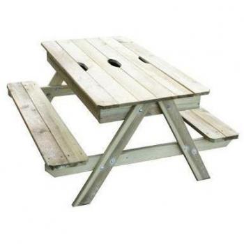 Mesa y Sillas para Niños Trigano Arenero 100 x 97 x 57 cm