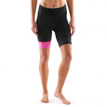 Skins Cycle DNAmic - Culotte corto sin tirantes Mujer - negro Talla S 2018