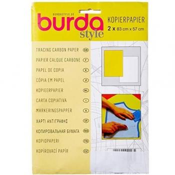Burda 2Gcar-Papel de carbono para calcar