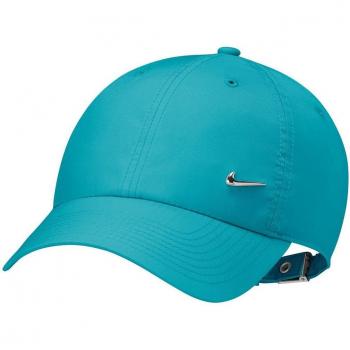 Nike Dri-Fit Club Metal Swoosh Gorra - Azul