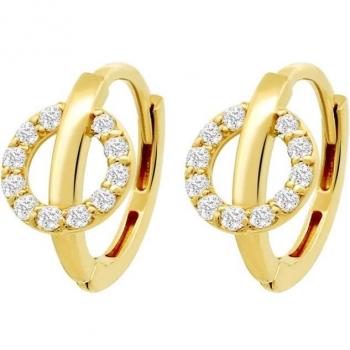 Pendientes Time Road HIN00135 Oro Mujer