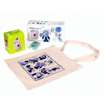 Cámara Instantánea Fujifilm Instax Mini 12 Lila con Flash y Accesorios Incluidos