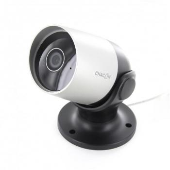 Videocámara de Vigilancia Chacon IPCAM-FE04 - Cámara de seguridad IP, resolución HD, visión nocturna, conexión Wi-Fi, detección de movimiento, audio bidireccional