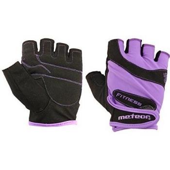 Meteor grip Lady guantes Fitneshandschuhe, color  - morado, tamaño large