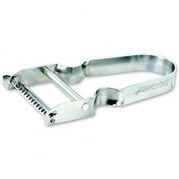 Arcos Gadgets Profesionales, Cortador de Juliana Pelador de Verdura, Acero Inoxidable Cromado, Color Plata