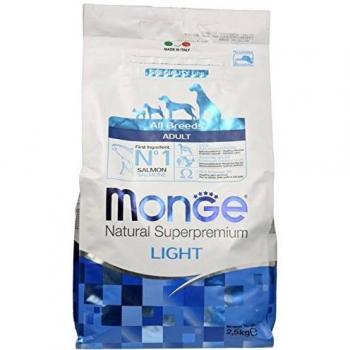 MONGE NATURAL SUPERPREMIUM Dog Light Salmon Monoprotein Dry Dog