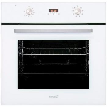 Horno Multifunción Cata MDS 8008 WH Blanco, 60 cm, AquaSmart, Mandos Escamoteables, Clase A