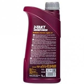 Aceite de motor MANNOL 2-Takt Snowpower API TC Plus 1L para motocicletas
