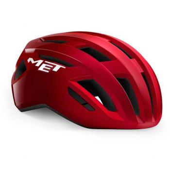 Casco MET Vinci MIPS Rojo Metalizado Brillante - Talla L (58-61 cm)