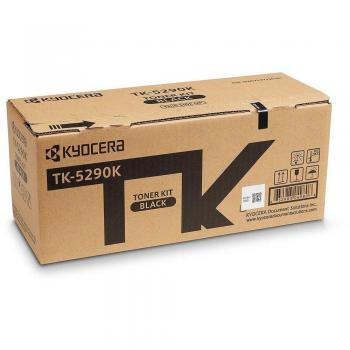 Cartucho de tóner Kyocera TK5290K en color negro, compatible con Ecosys P7240cdn