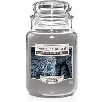 Yankee Candle - Vela Perfumada Grande Cosy Up 538g con Tiempo de Quema de Hasta 150 Horas