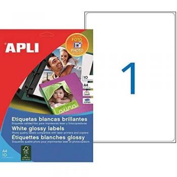 Apli 10065 - Etiquetas, 10 hojas