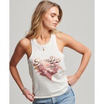Superdry Camiseta Sin Mangas Vintage Vl Narrative