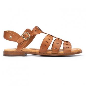 Pikolinos Sandalia Plana ALGAR W0X-0747 mujer Camel 37 de piel