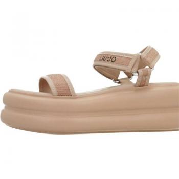 Liu Jo Aria 03 Women's Flat Sandals in Nude/Pink