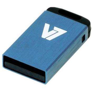 V7 VU232GCR-BLU-2E V7 Unidad de memoria flash USB 2.0 nano 32 GB, azul