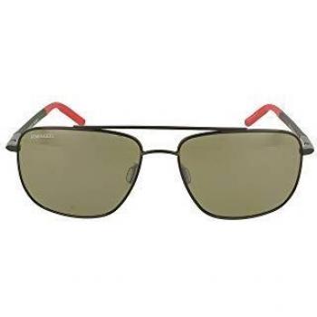 Serengeti Sunglasses, Unisex, Black, Size: 60 MM