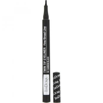 Delineador Isadora Twin Tip 1ml - Negro Carbón 52