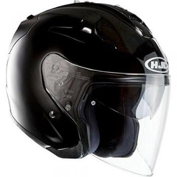 Casco de moto HJC FG-JET Negro mat, Negro, XS