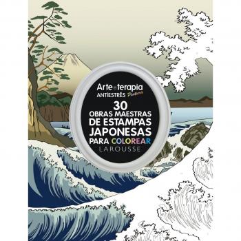 30 obras maestras de estampas japonesas para colorear - AA.VV