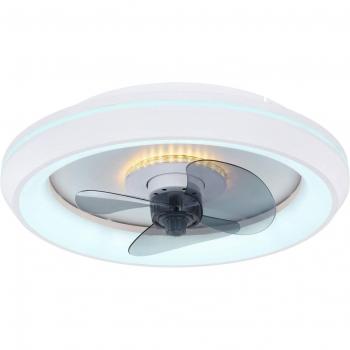 Ventilador de Techo LED Starluna Koby, CCT, Atenuable con Control Remoto y Memoria 3 Niveles