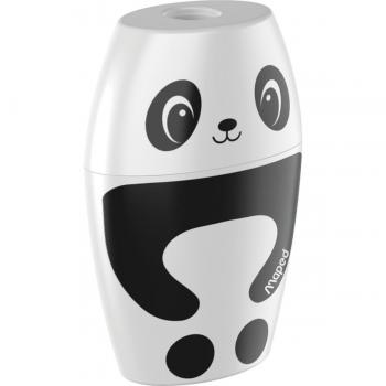 Sacapuntas Maped Shaker Fancy de 1 Orificio con Diseño de Oso Panda