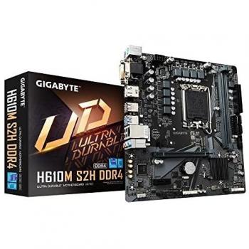 Gigabyte H610M S2H DDR4 Micro ATX Motherboard with Intel LGA1700 Socket and H610 Express