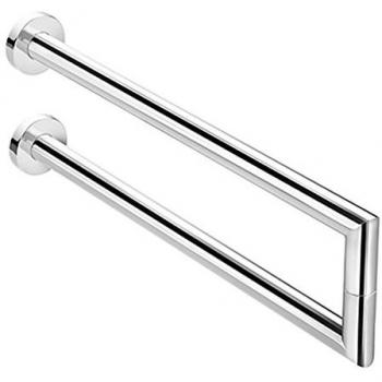 Pomdor - Toallero lateral doble cromo kubic cool