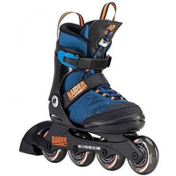 K2 30D0221.1.1 Raider Pro - Patines en línea para niño, Color Negro, Azul y Naranja, Unisex Adulto, 30D0221.1.1.L, SchwaBlauOrange, L
