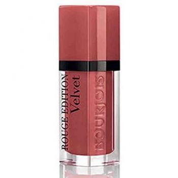 Bourjois Paris Rouge Edition Velvet Liquid Lipstick 7.7 ml - Matte Effect, Shade 12 Beau Brun