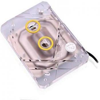 Bykski AM4 CPU Water Block - Acrylic, Transparent