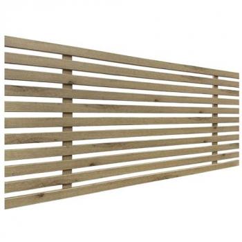 Cabecero de Madera Reciclada DM Estilo Japonés 95x46cm con Herrajes incluidos - Dhome