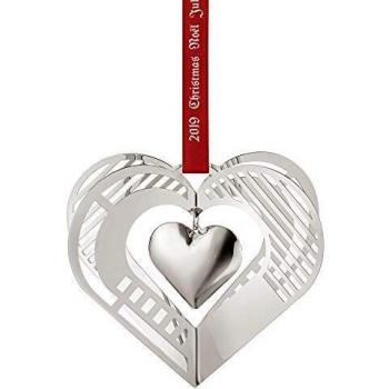 Georg Jensen 2019 - Móvil navideño, diseño de corazón